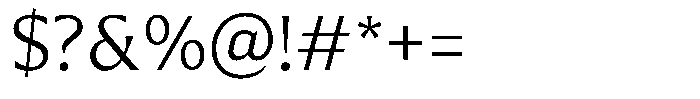Preztik Light Font OTHER CHARS