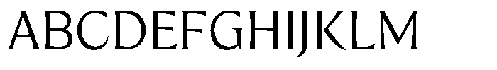 Preztik Light Font UPPERCASE