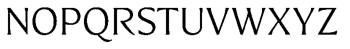 Preztik Light Font UPPERCASE