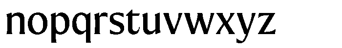 Preztik Medium Font LOWERCASE