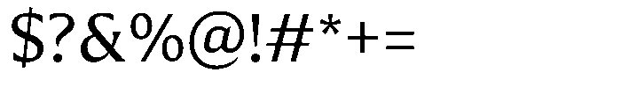 Preztik Regular Font OTHER CHARS
