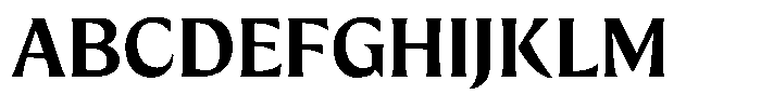 Preztik Semi Bold Font UPPERCASE