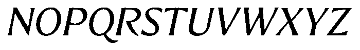Preztik Variable Preztik Black Italic Font UPPERCASE