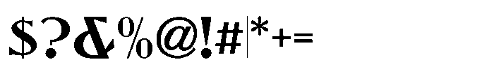Price Card Nouveau JNL Regular Font OTHER CHARS