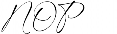 Pride Signature Regular Font UPPERCASE