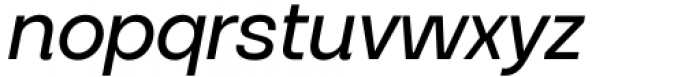 Priego Medium Italic Font LOWERCASE