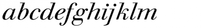Prillwitz Display Pro Italic Font LOWERCASE