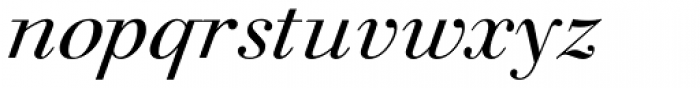 Prillwitz Display Pro Italic Font LOWERCASE