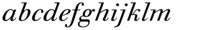 Prillwitz Normal Pro Italic Font LOWERCASE