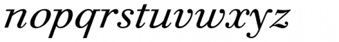 Prillwitz Press Pro Italic Font LOWERCASE