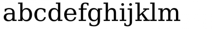 Prima Serif Font LOWERCASE