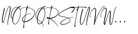 Primal Signature Regular Font UPPERCASE