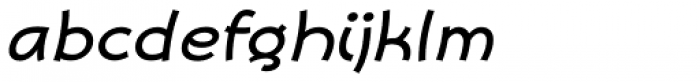 Primate Italic Font LOWERCASE
