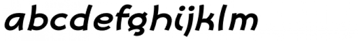 Primate Medium Italic Font LOWERCASE