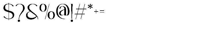 Primavele Font OTHER CHARS