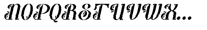 Primavello Italic Font UPPERCASE