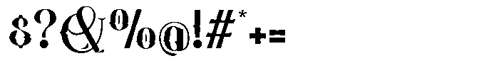 Primavello Regular Font OTHER CHARS
