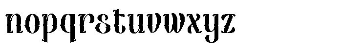 Primavello Regular Font LOWERCASE