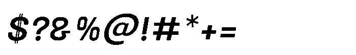 Primaxis Bold Italic Font OTHER CHARS