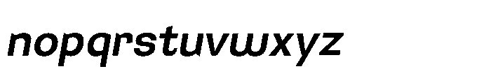 Primaxis Bold Italic Font LOWERCASE