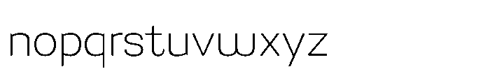 Primaxis Extra Light Font LOWERCASE