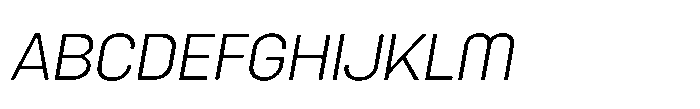 Primaxis Light Italic Font UPPERCASE