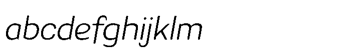 Primaxis Light Italic FONT