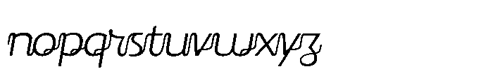 Primaxis Script Primaxis Light Script Font LOWERCASE