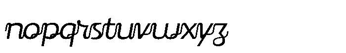 Primaxis Script Primaxis Regular Script Font LOWERCASE