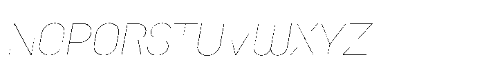 Primaxis Thin Italic Font UPPERCASE