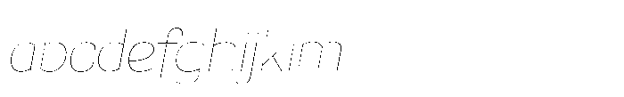 Primaxis Thin Italic FONT