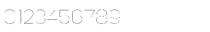 Primaxis Thin Font OTHER CHARS