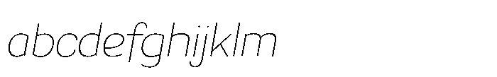 Primaxis Ultra Light Italic FONT