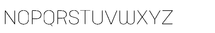 Primaxis Ultra Light Font UPPERCASE