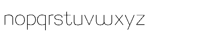 Primaxis Ultra Light Font LOWERCASE