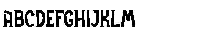 Primu Anxient Font UPPERCASE