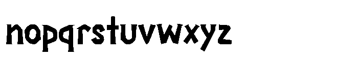 Primu Anxient Font LOWERCASE