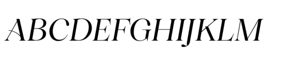 Princesa Alt Regular Italic Font UPPERCASE