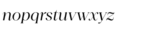 Princesa Alt Regular Italic Font LOWERCASE