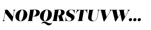 Princesa Black Italic Font UPPERCASE