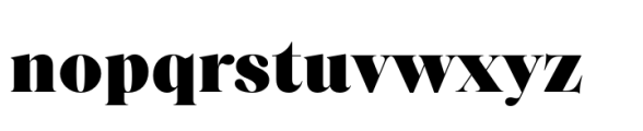 Princesa Heavy Font LOWERCASE