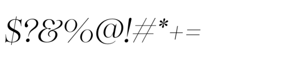 Princesa Light Italic Font OTHER CHARS