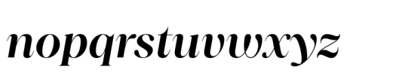 Princesa SemiBold Italic Font LOWERCASE