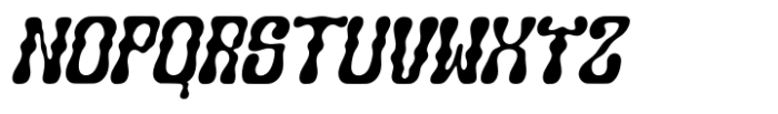 Pringle Bold Italic Font LOWERCASE