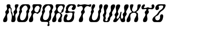 Pringle Italic Font UPPERCASE