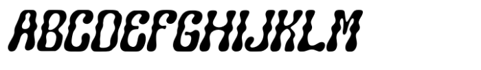 Pringle Semi Bold Italic Font LOWERCASE