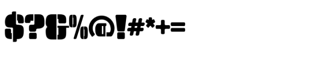 Prinkle Stencil Regular Font OTHER CHARS