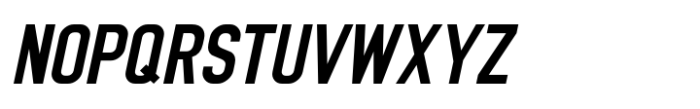 Print Copy Sans JNL Oblique Font UPPERCASE
