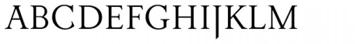 Priori Serif Regular Font UPPERCASE