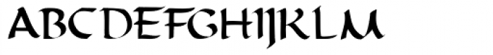 Priory Font UPPERCASE